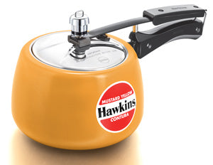 Ceramic-Coated Hawkins Contura (Mustard Yellow) 3 Litre